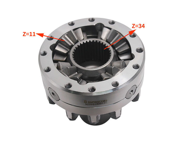 AC inter-shaft half assembly