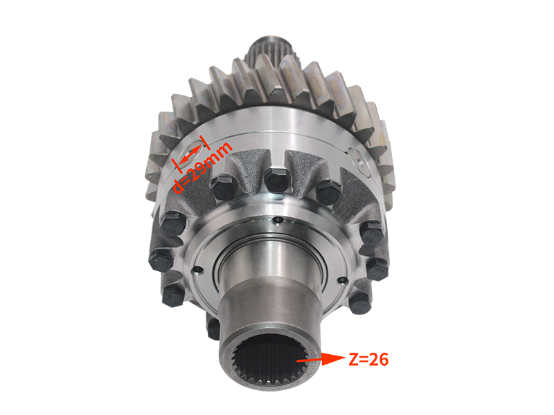 AC inter-shaft assembly