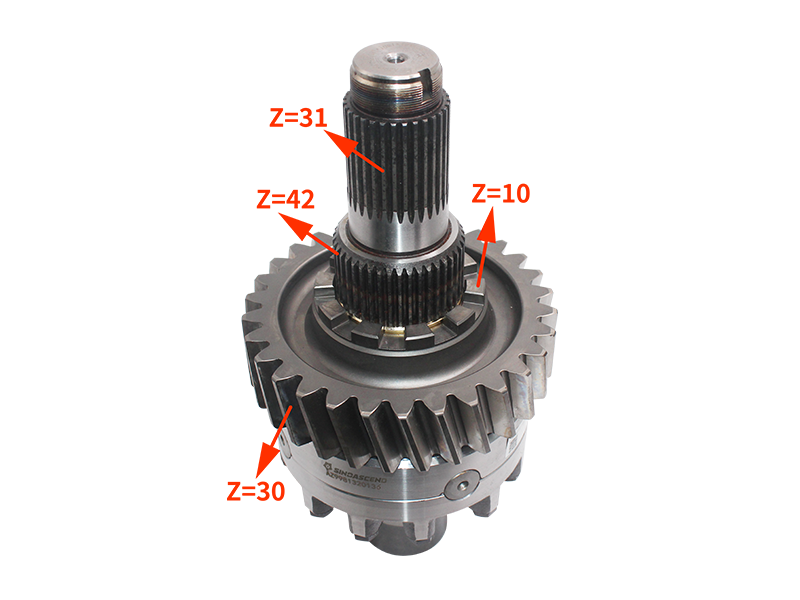 AC inter-shaft assembly