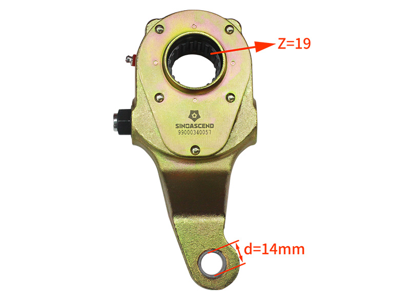 Optimized Right Adjustment Arm 99000340057 Brake Slack Adjuster for Enhanced Vehicle Braking Performance