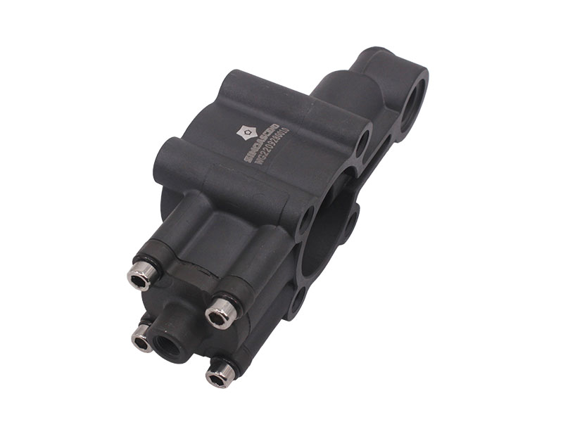 Air operated lock valve