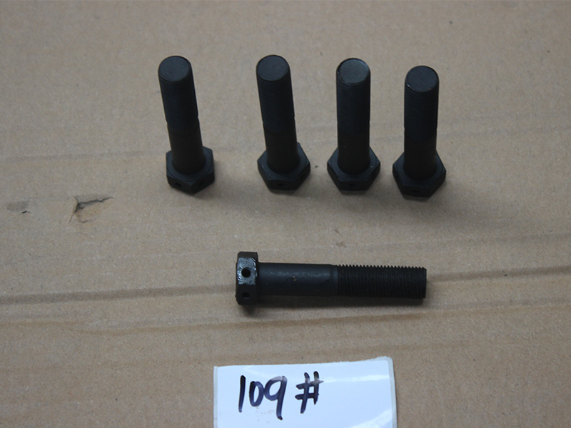 Hexagon head bolts with holes