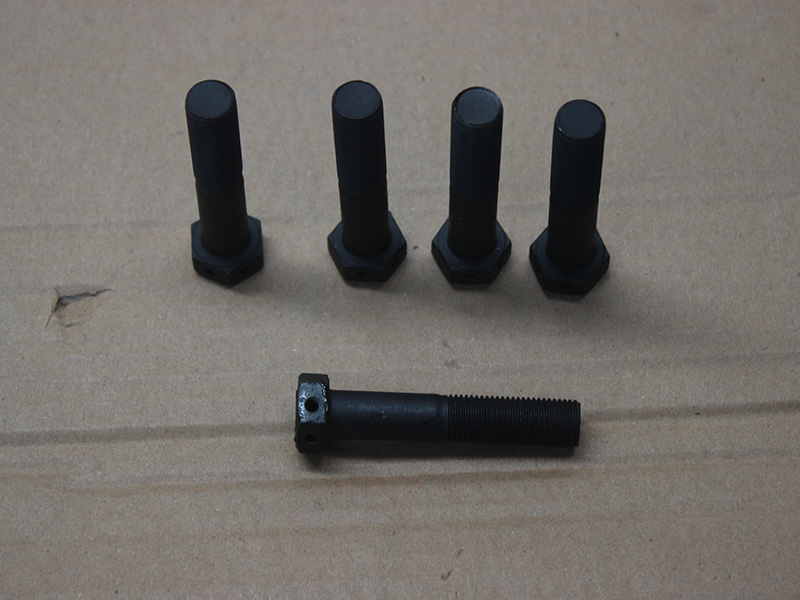 Hexagon head bolts with holes