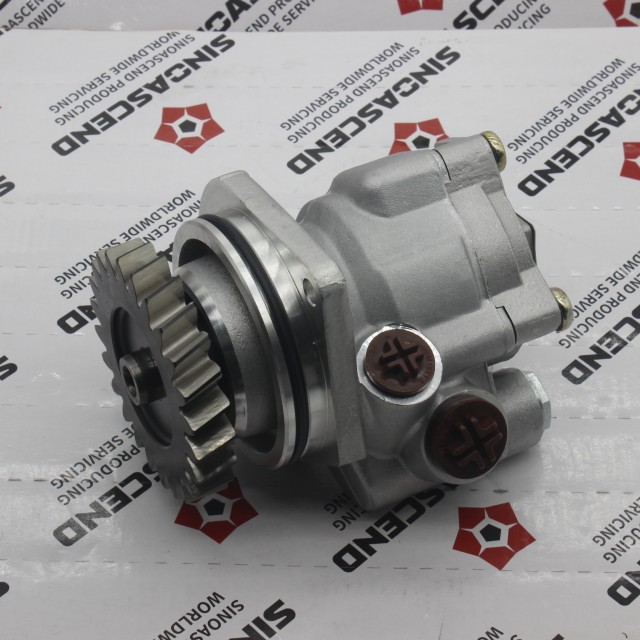 WD12 engine power steering pump