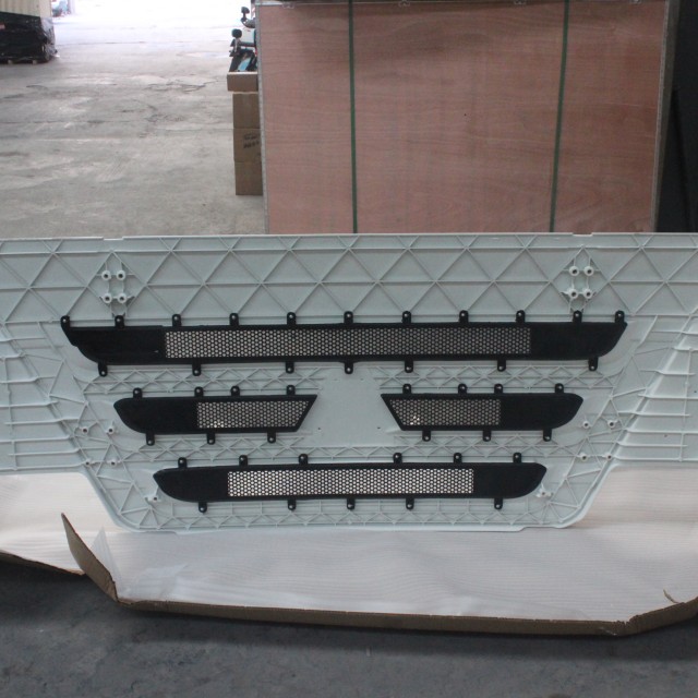  White Front panel of the cab