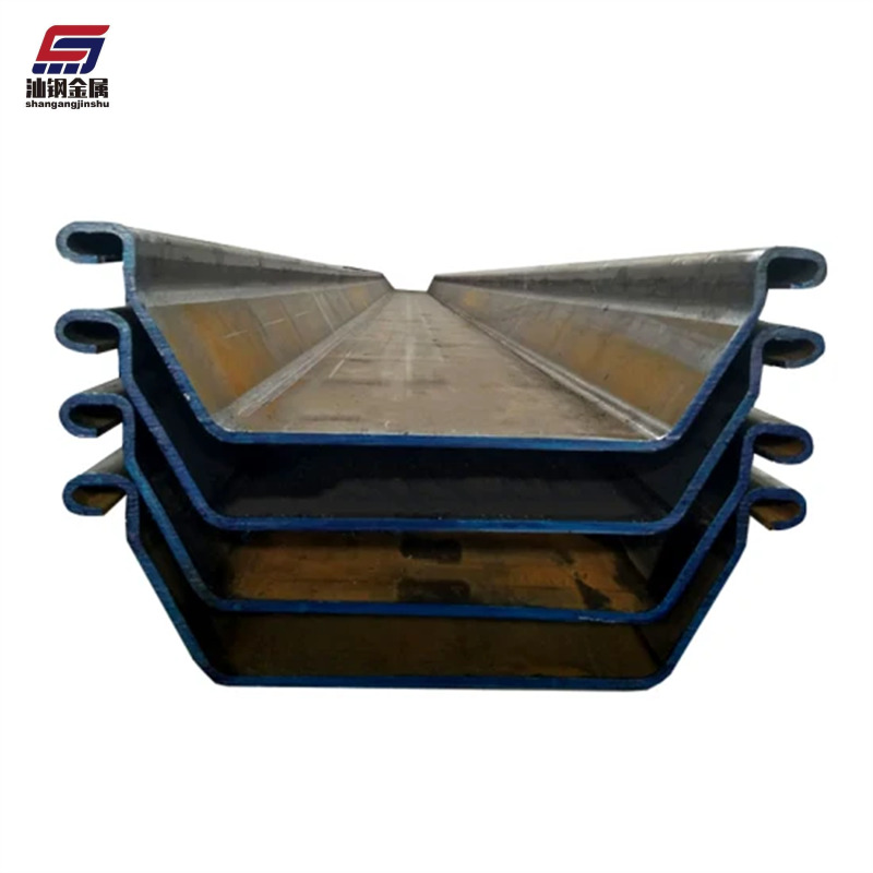  New Design China Sy295 Sy390 Type 2 Type3 400*100*10.5mm*48.0kg/M Steel Profile U Shape Pile Sheet Pile