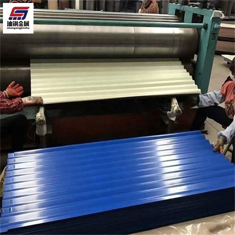  ASTM A29M AISI DX51D RAL 9047 Color Coated Roofing Sheet