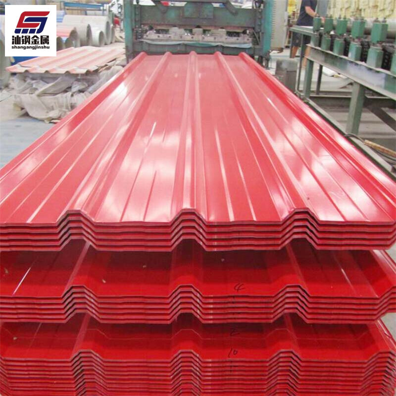 S235JR AISI SGCC RAL 9001 9010 3003 Color Coated Roofing Sheet