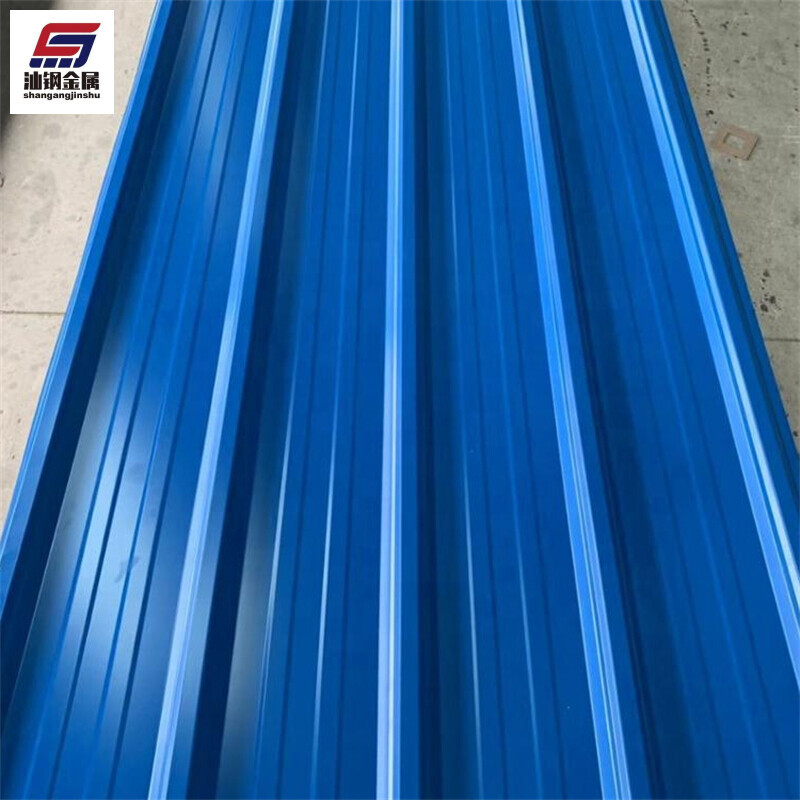 Q235B S355JR Thickness 0.4mm 0.5mm PPGI Roofing Sheet