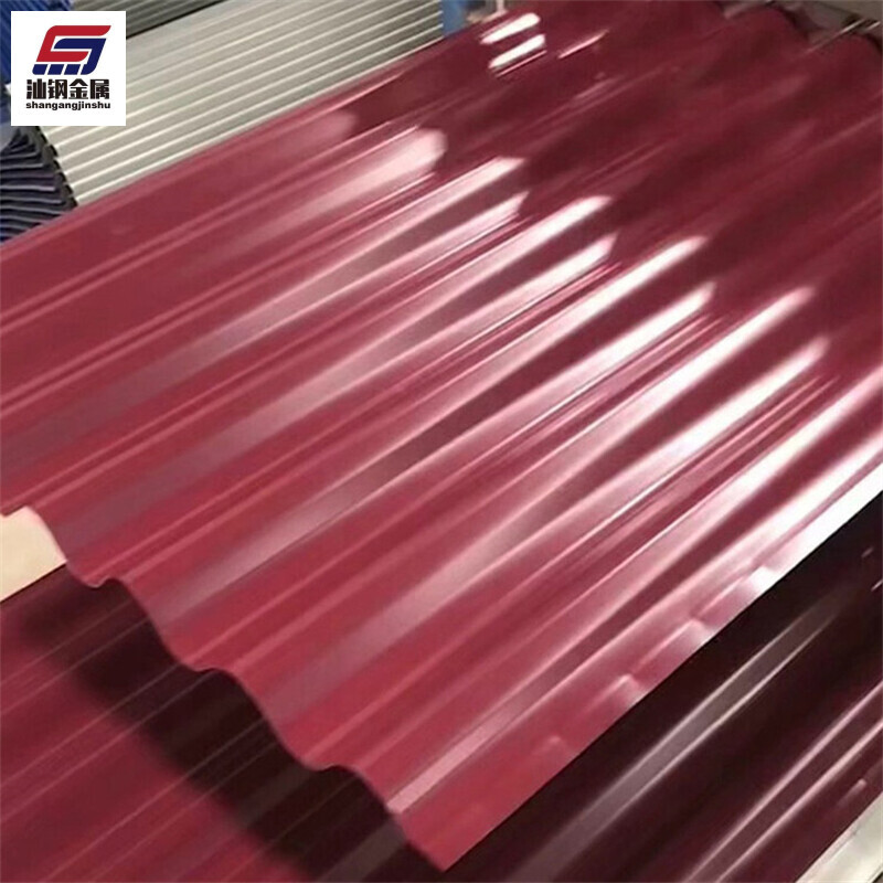 Q235B S355JR Thickness 0.4mm 0.5mm PPGI Roofing Sheet