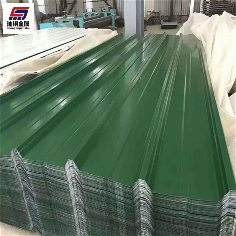 Q235B S355JR Thickness 0.4mm 0.5mm PPGI Roofing Sheet