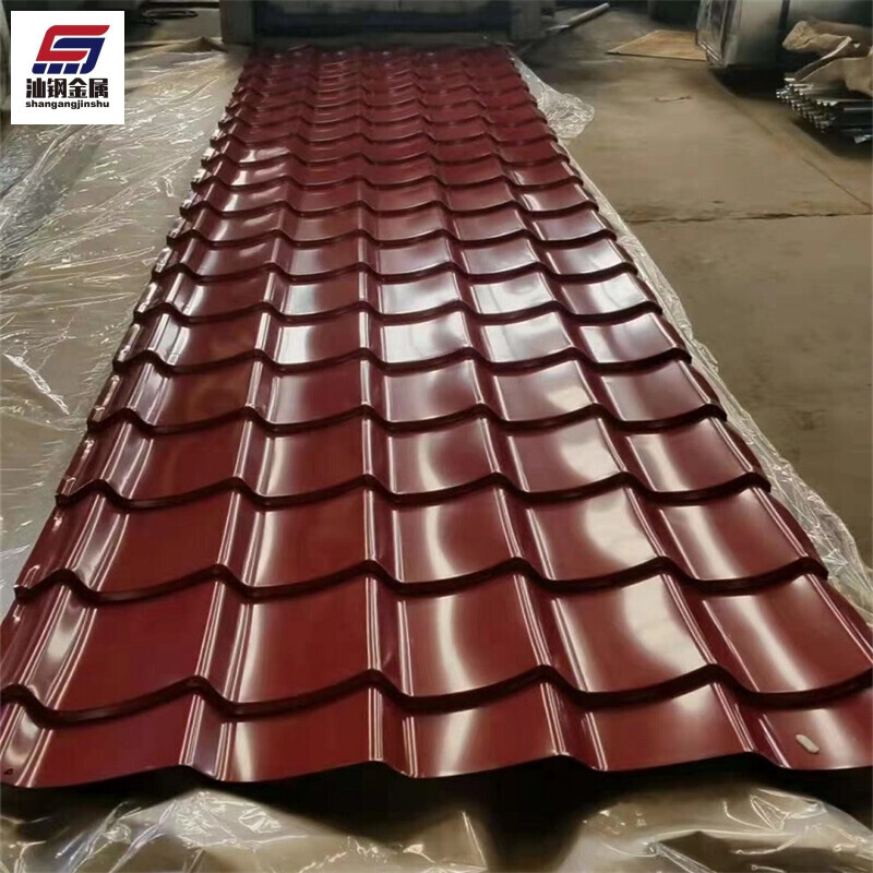 DX52D Z140 Z70 RAL 6016 RAL 6038 PPGI Roofing Sheet