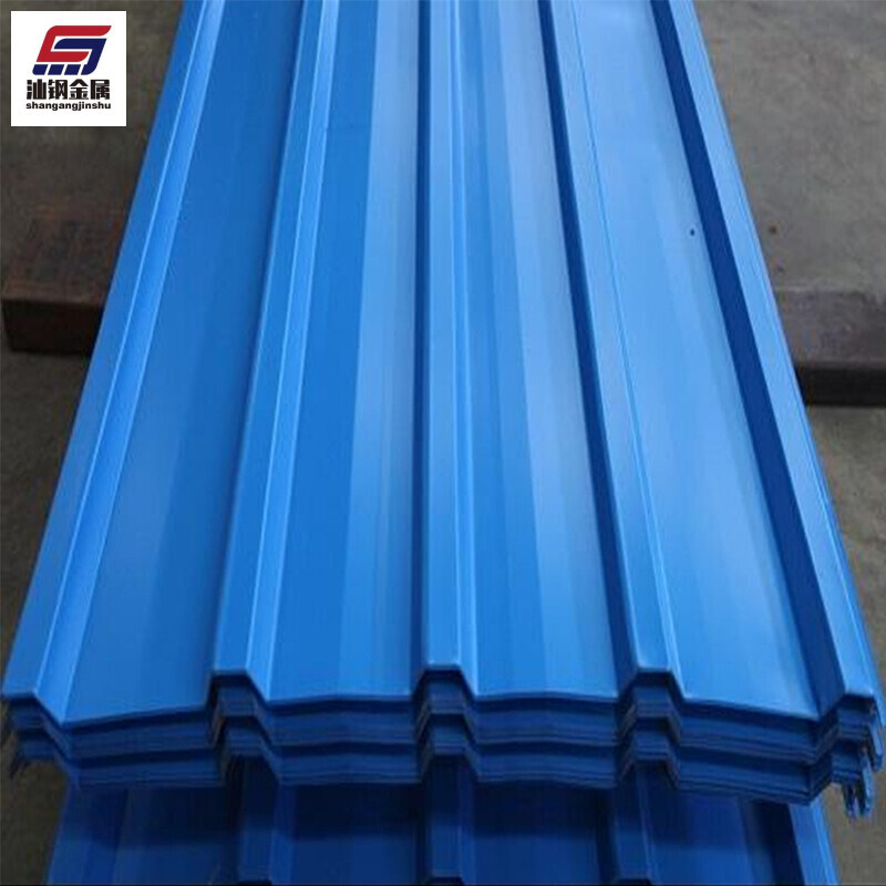 AISI Q235JR RAL 3024 RAL 3020 Color Coated Roofing Sheet