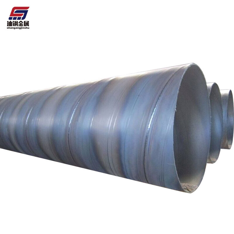 ASTM A36 A53 Spiral Welded Steel Tube SSAW Carbon Steel Pipe for Oil Pipe Gas Pipe
