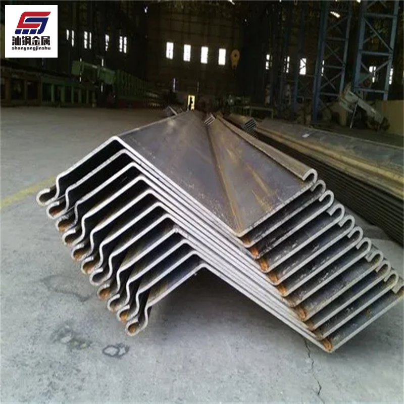 Sy295 Sy390 Type 2 Type3 Steel Sheet Pile 400*100*10.5mm*48.0kg/M Steel Profile U Shape/Z Shape Sheet Pile Sheet Pile with Manufacture Price