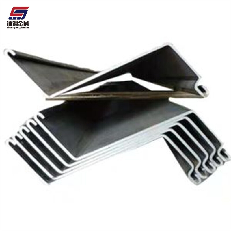 China Supplier Q235 Q355 9m 12m 15m 18m 24m DIN, JIS, AISI, ASTM, GB, BS Type II Type Iiii Z Type U Type Larsen Steel Sheet Pile /Piling for Flood Protector