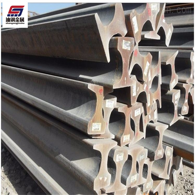 Hms1-2 Q235B 45#Mn R260 U71mn Material Grade Crane Rail Steel Qu70 Qu80 Qu100 Qu120 Railway Track