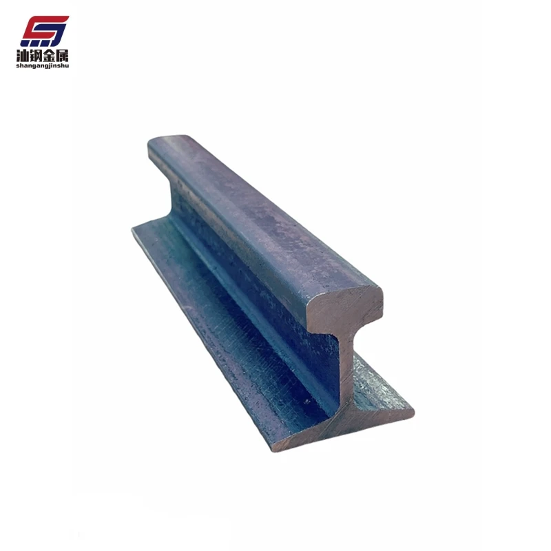 Hms1-2 Q235B 45#Mn R260 U71mn Material Grade Crane Rail Steel Qu70 Qu80 Qu100 Qu120 Railway Track