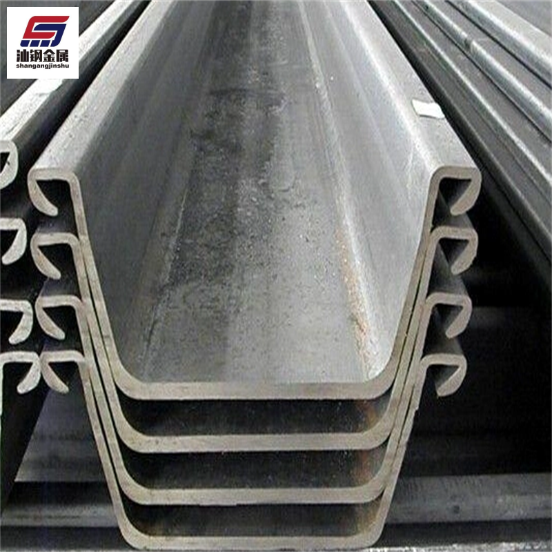 Sy295 Sy390 Type 2 Type3 Steel Sheet Pile 400*100*10.5mm*48.0kg/M Steel Profile U Shape/Z Shape Sheet Pile Sheet Pile with Manufacture Price