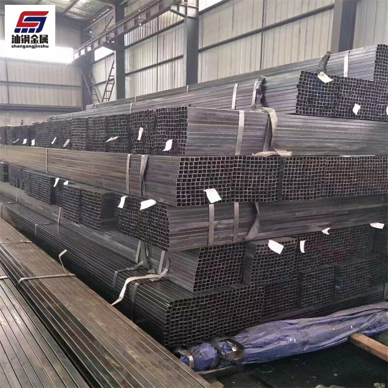 ERW Hollow Section Rectangle Black Steel Square Tube A36 Q235B Iron Rectangular Steel Pipe