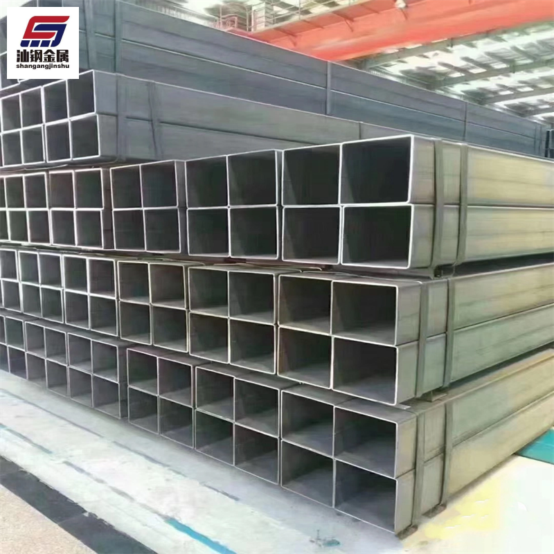 ERW Hollow Section Rectangle Black Steel Square Tube A36 Q235B Iron Rectangular Steel Pipe