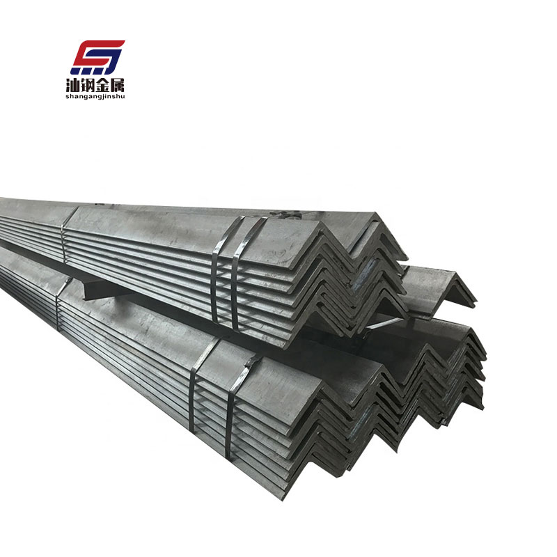 Hot Rolled Carbon Mild Q235 Ss400 Steel Angle Black or Galvanized Equal and Unequal Angel Bar/ Angle Steel
