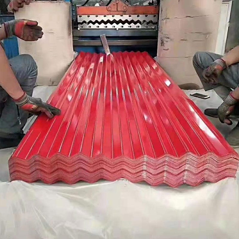  ASTM A29M AISI DX51D RAL 9047 Color Coated Roofing Sheet