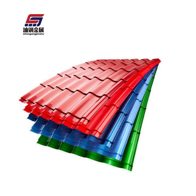 DX52D Z140 Z70 RAL 6016 RAL 6038 PPGI Roofing Sheet