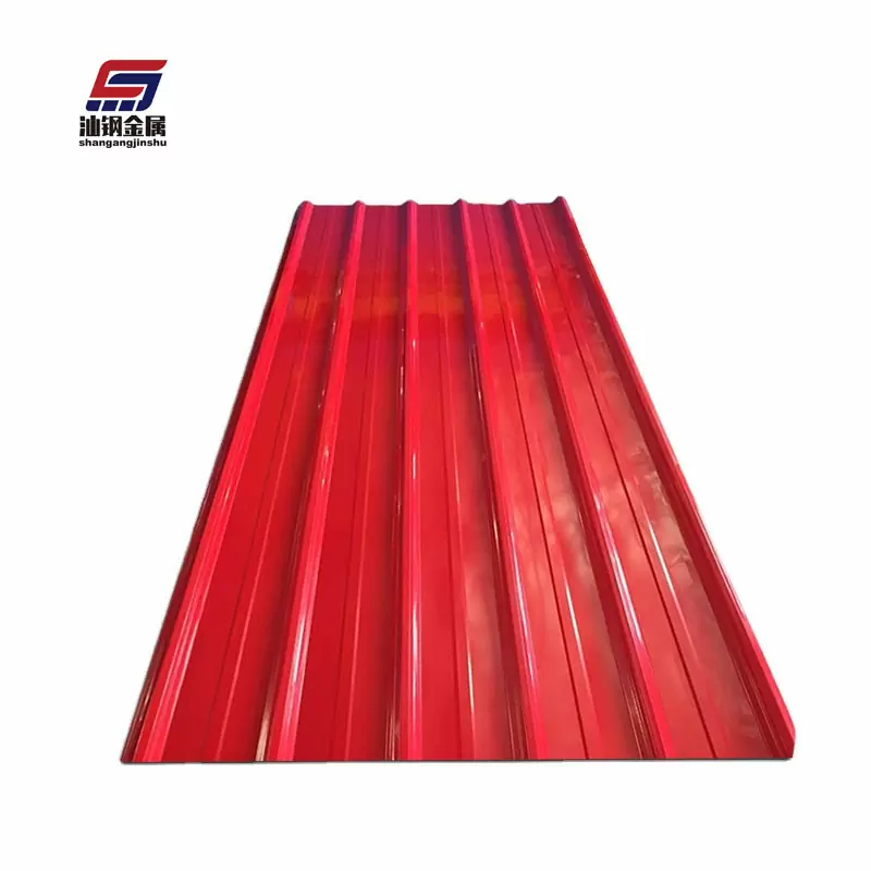 Q235B S355JR Thickness 0.4mm 0.5mm PPGI Roofing Sheet
