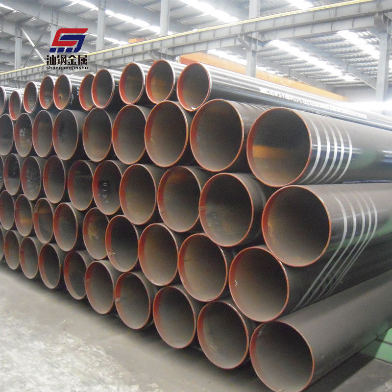 ASTM A53/A106 Gr.B/JIS DIN/A179/A192/A333 X42/X52/X56/X60/65 X70 Black Welded Carbon Steel Pipe
