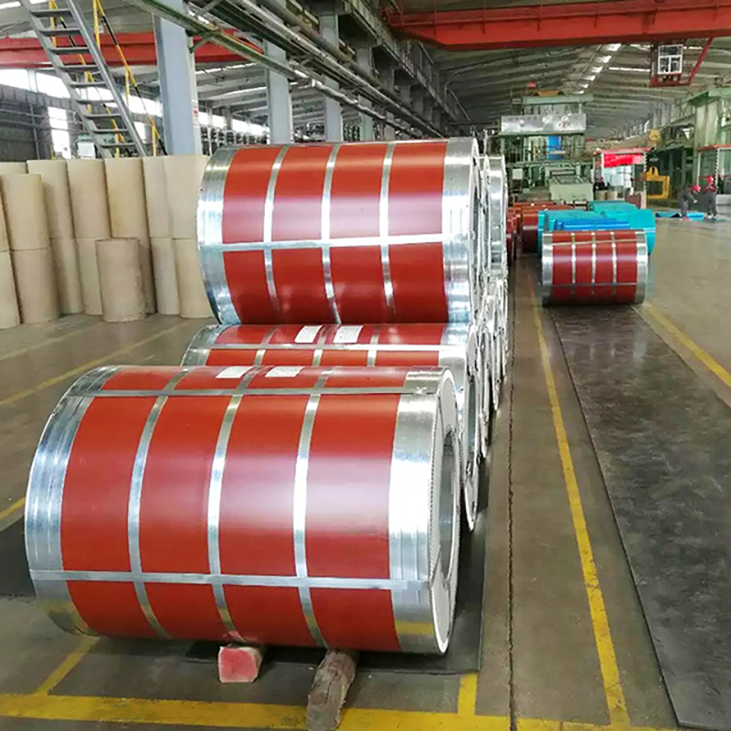 GI ASTM A792 A653 RAL3028 Z140 Z100 PPGI steel coil