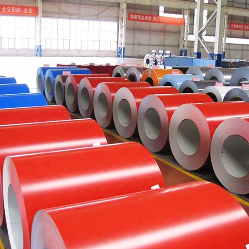 GI ASTM A792 A653 RAL3028 Z140 Z100 PPGI steel coil