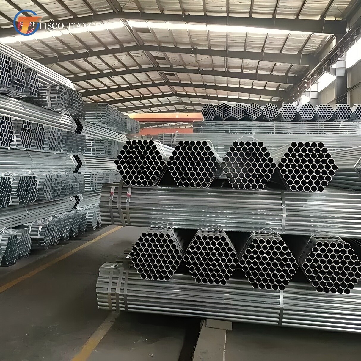 Q235 Galvanized Steel Round Pipe/Tube