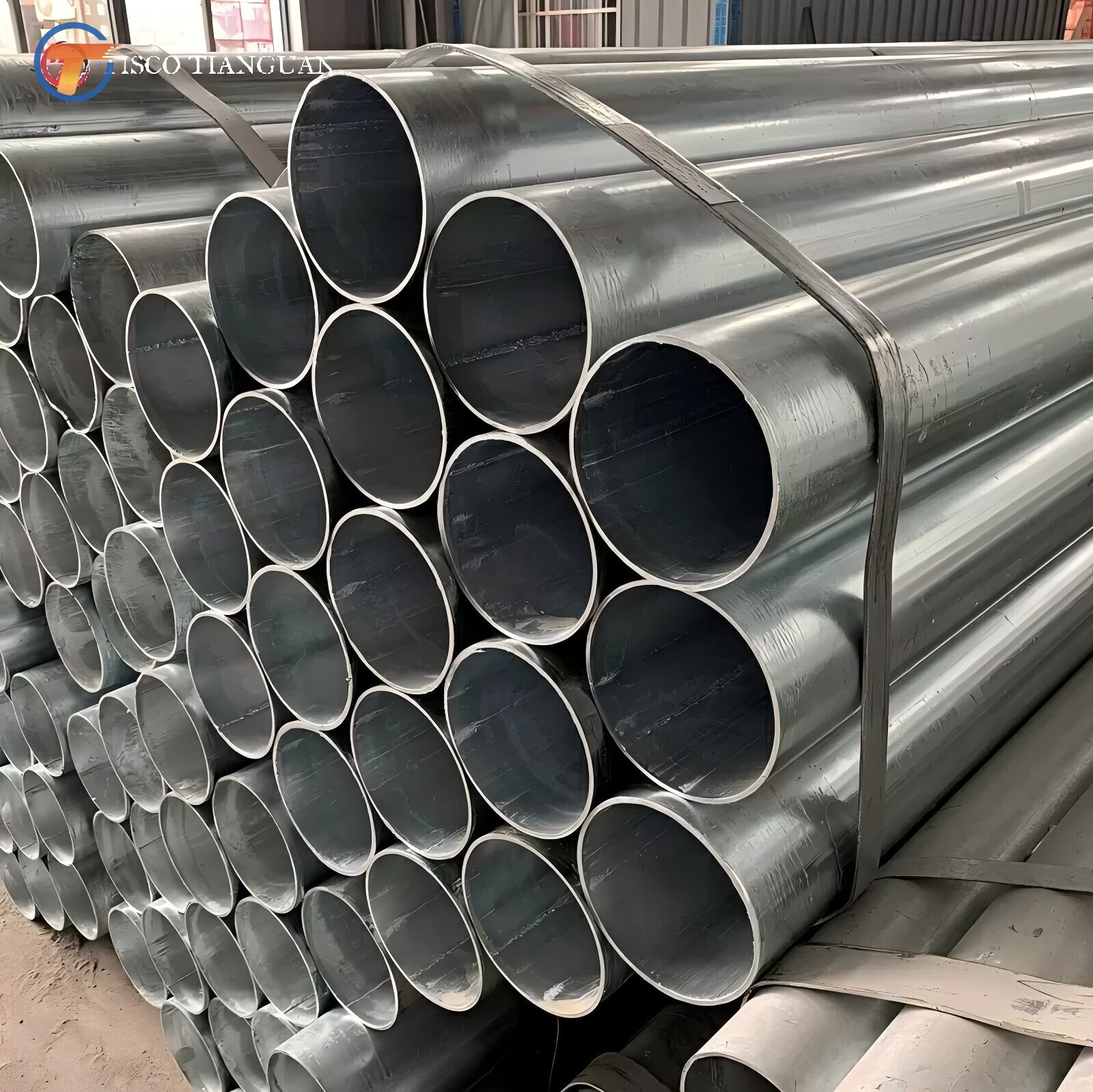 Q235 Galvanized Steel Round Pipe/Tube