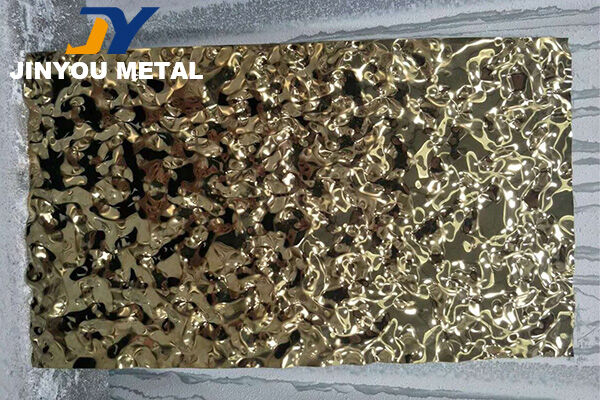 Water Ripple 420 Stainless Steel Sheet