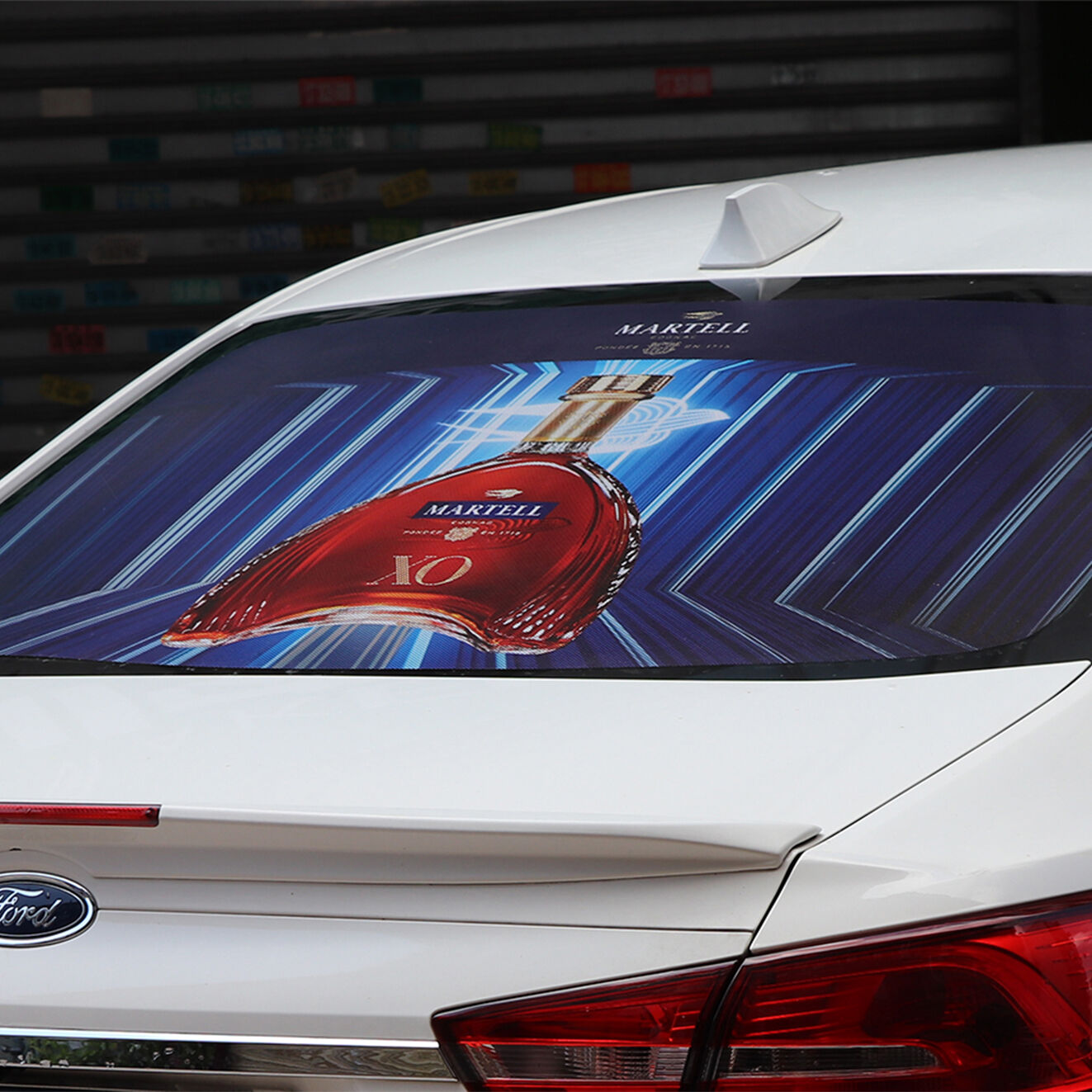 Custom Perforated Window Decals