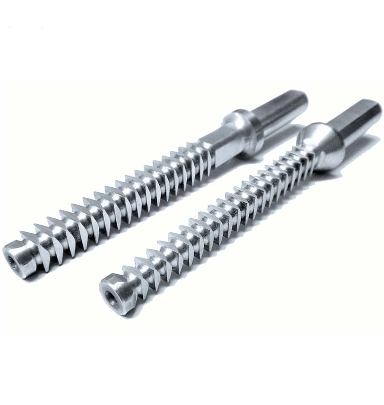 China cnc ultra-precision 5 axle Mazak machined steel auger screw drill shafts