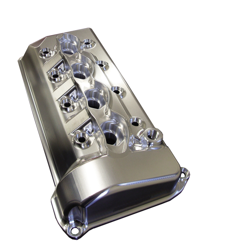 OEM customized 5 axis CNC milling billet aluminum valve cover