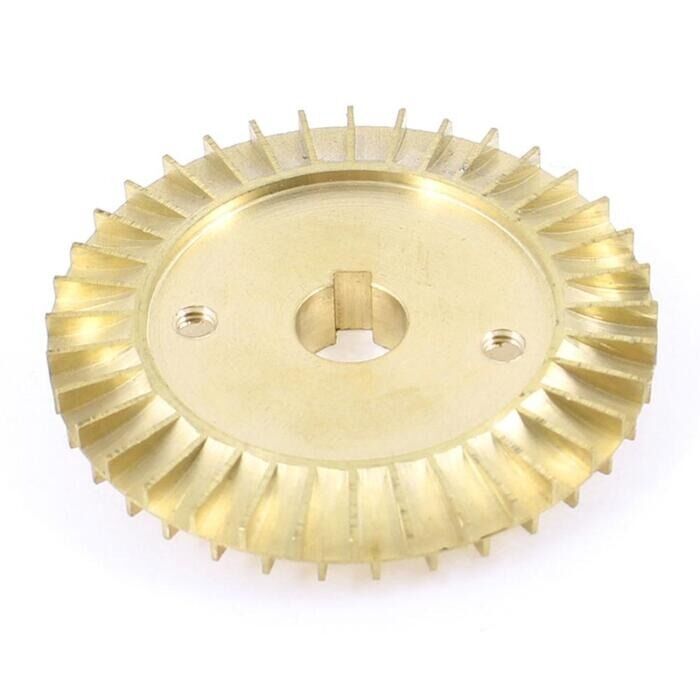 5 axis cnc milling brass bronze water pump impeller