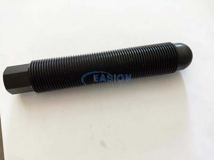 Black oxide alloy steel hex head adjustable bolt screw
