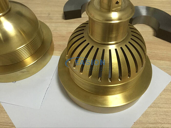 5 axis CNC milling H59 brass lighting shade lamp shade