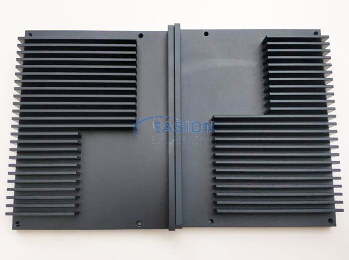 Customized CNC machined billet aluminum profile heat sink