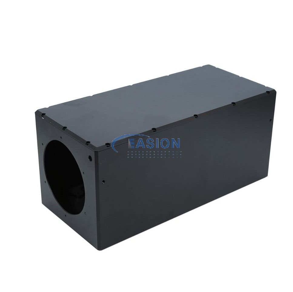 CNC machined billet aluminum enclosure housing box