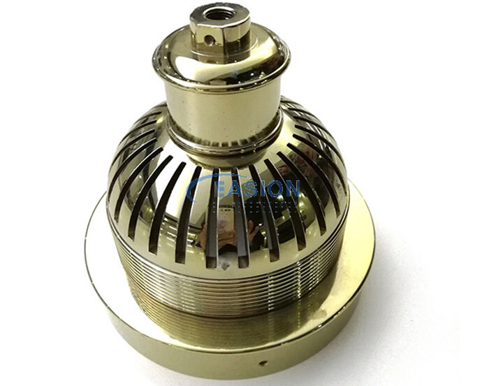 5 axis CNC milling H59 brass lighting shade lamp shade