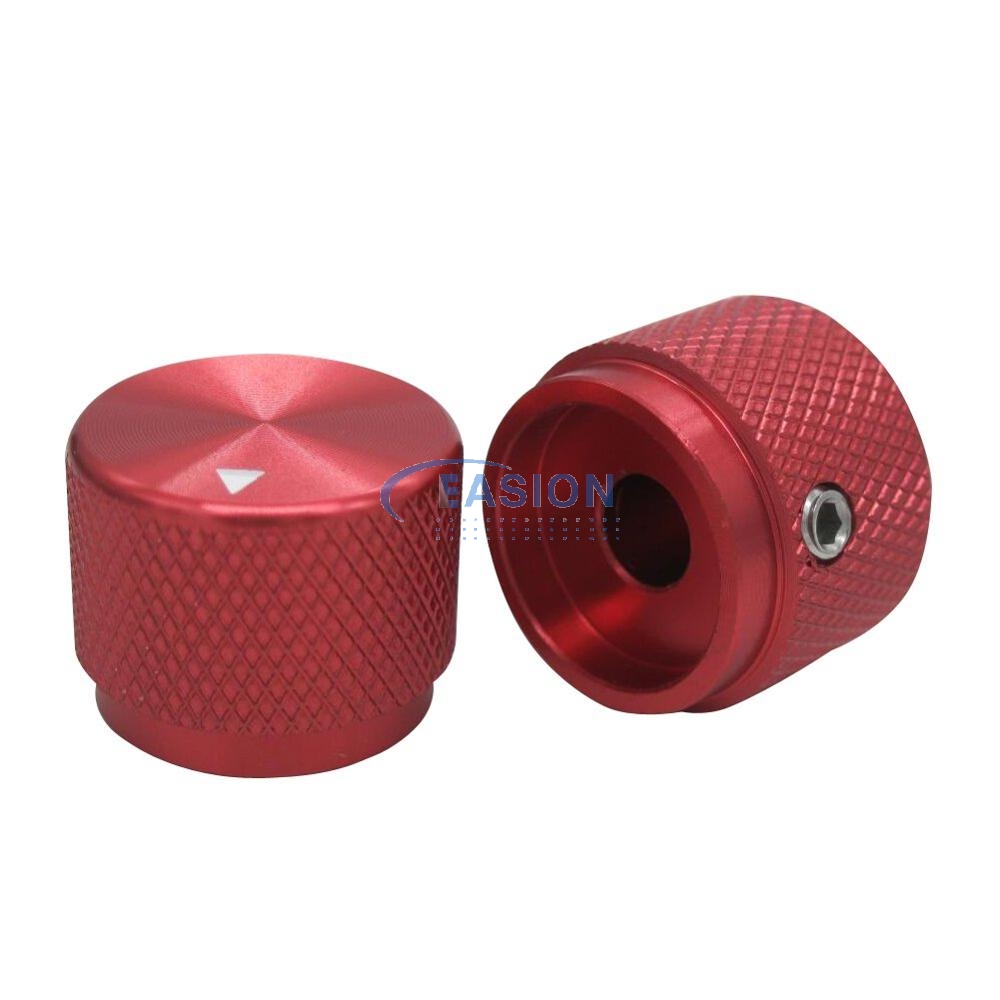 Customize anodized aluminum electrical control potentiometer knob for guitar accessories 