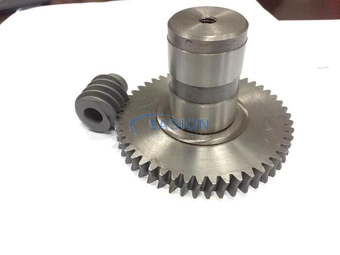 High Precision Brass Worm Gear Wheel and Steel Driving Gears
