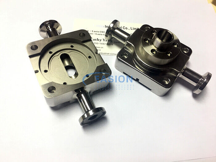 High precision CNC machining turning lathing stainless steel hydraulic parts