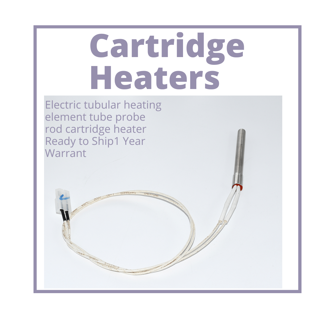 Teflon wire with baffle electric heating tube