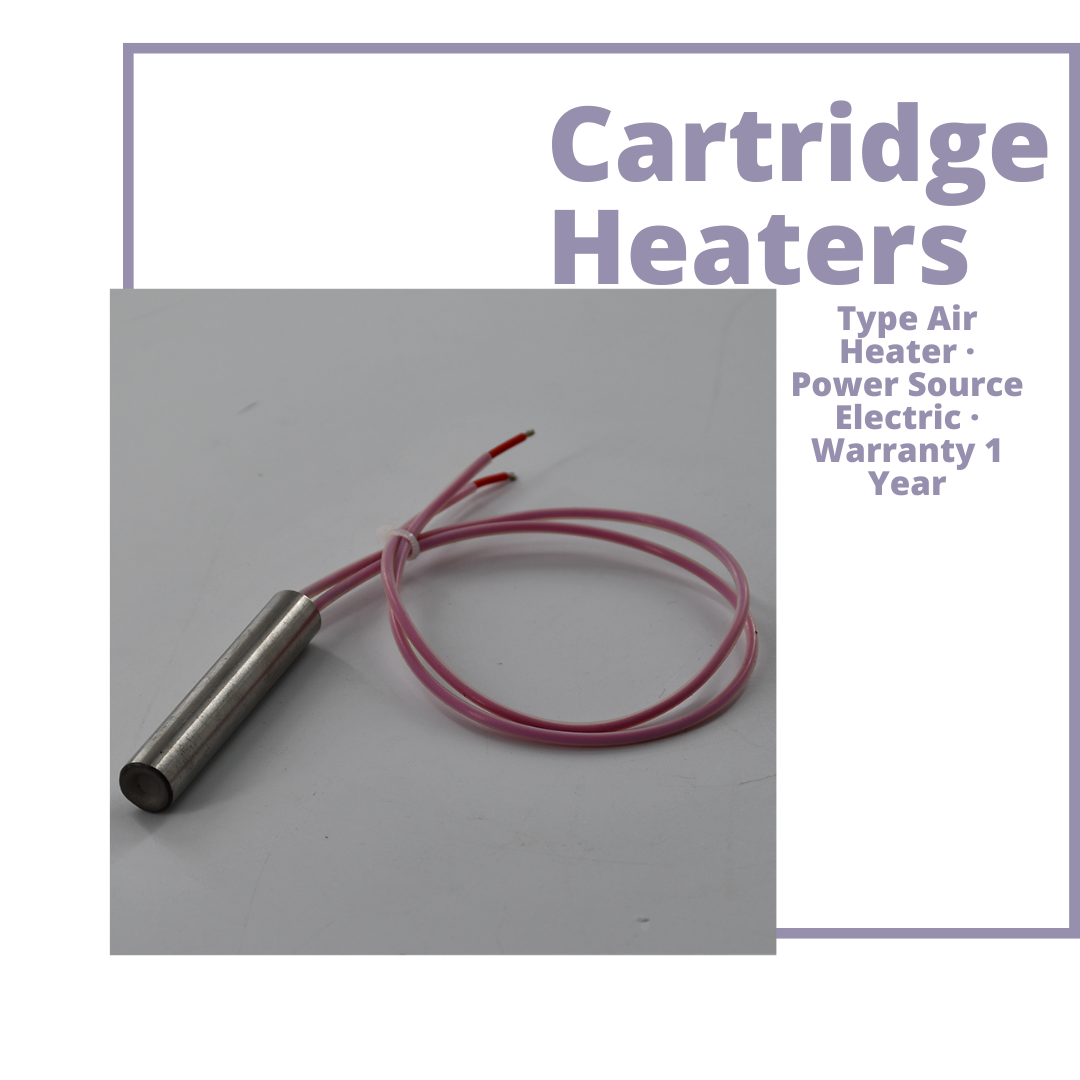 Right angle single head electric heating tube