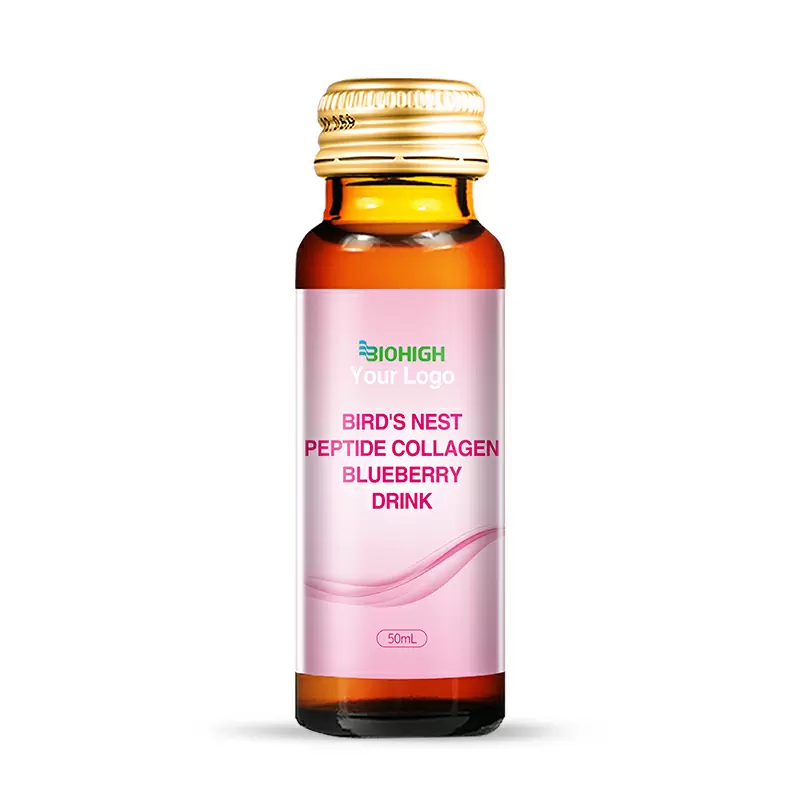Bird's Nest Peptide Collagen Blueberry Drink